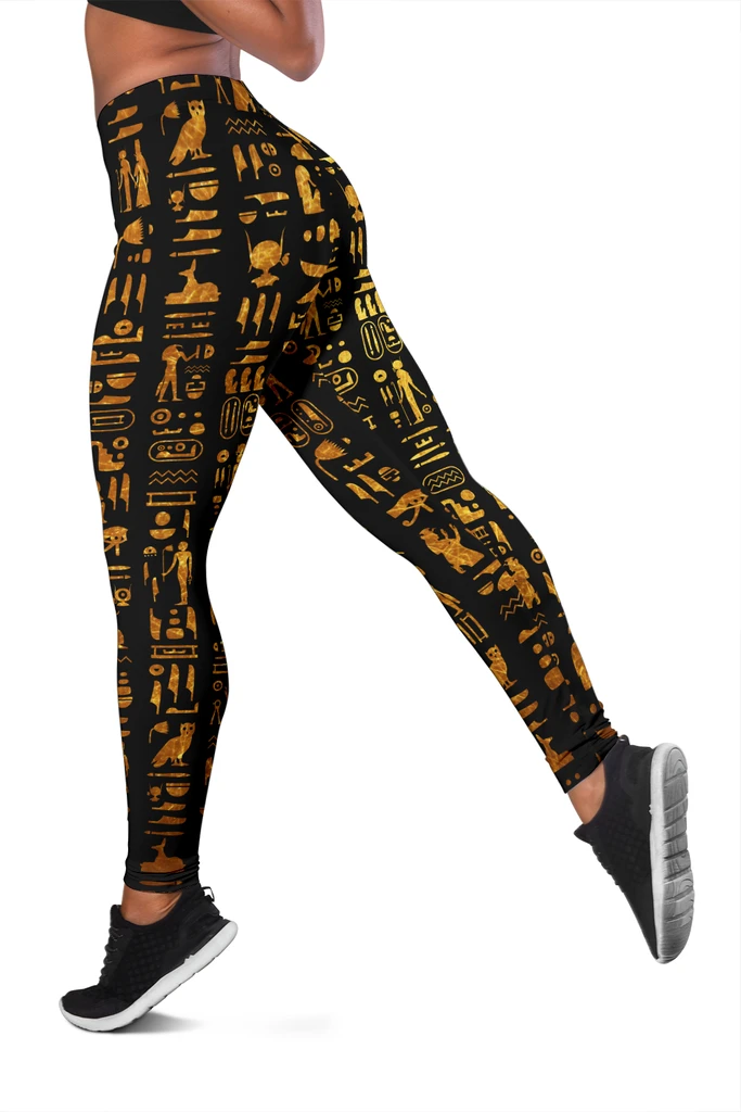 Hieroglyphs 3d legging HG HAC120301-Apparel-HG-Leggings-S-Vibe Cosy™
