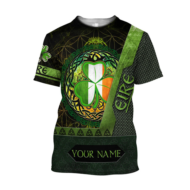 Custom Name Irish 3D All Over Printed Unisex Shirt