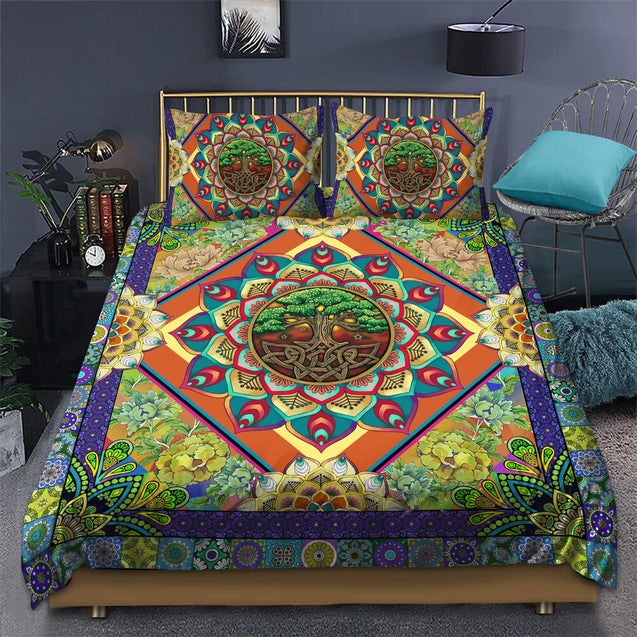 Celtic Mythology Tree Of Life 3D All Over Printed Bedding Set