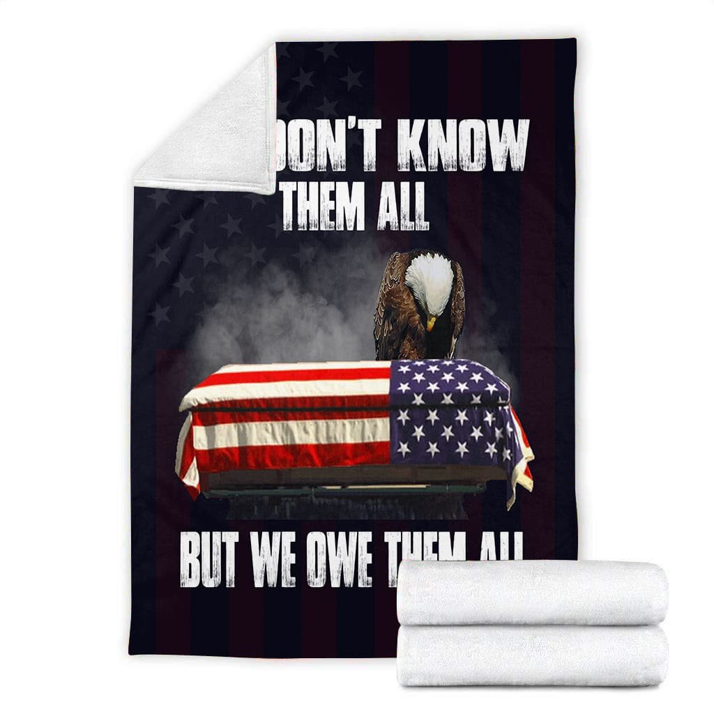 American 3D All Over Printed Blanket