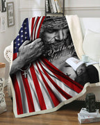 God Bless American 3D All Over Printed Blanket