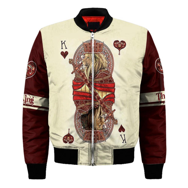 King Hearts Lion Poker 3D All Over Printed Unisex Shirts