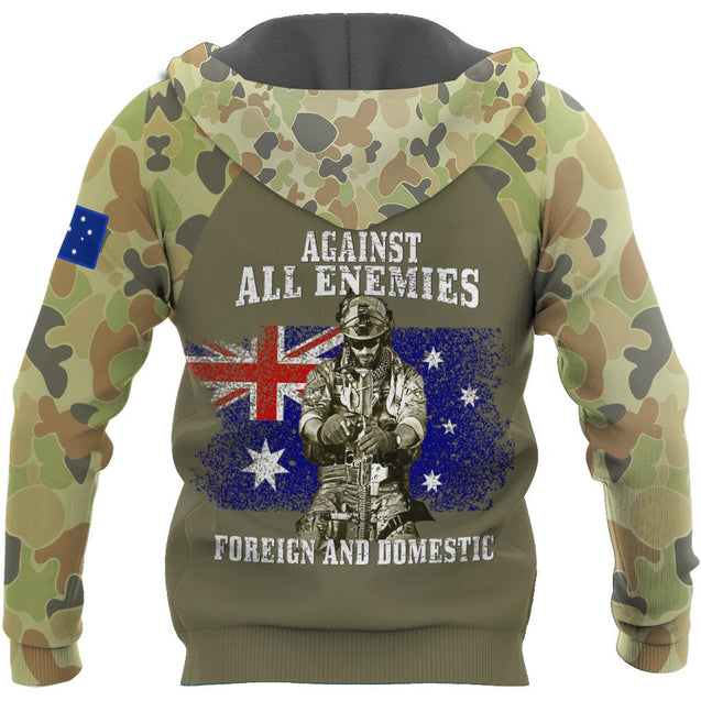 Australian Army Anzac Day 3D Printed Unisex Shirts TN