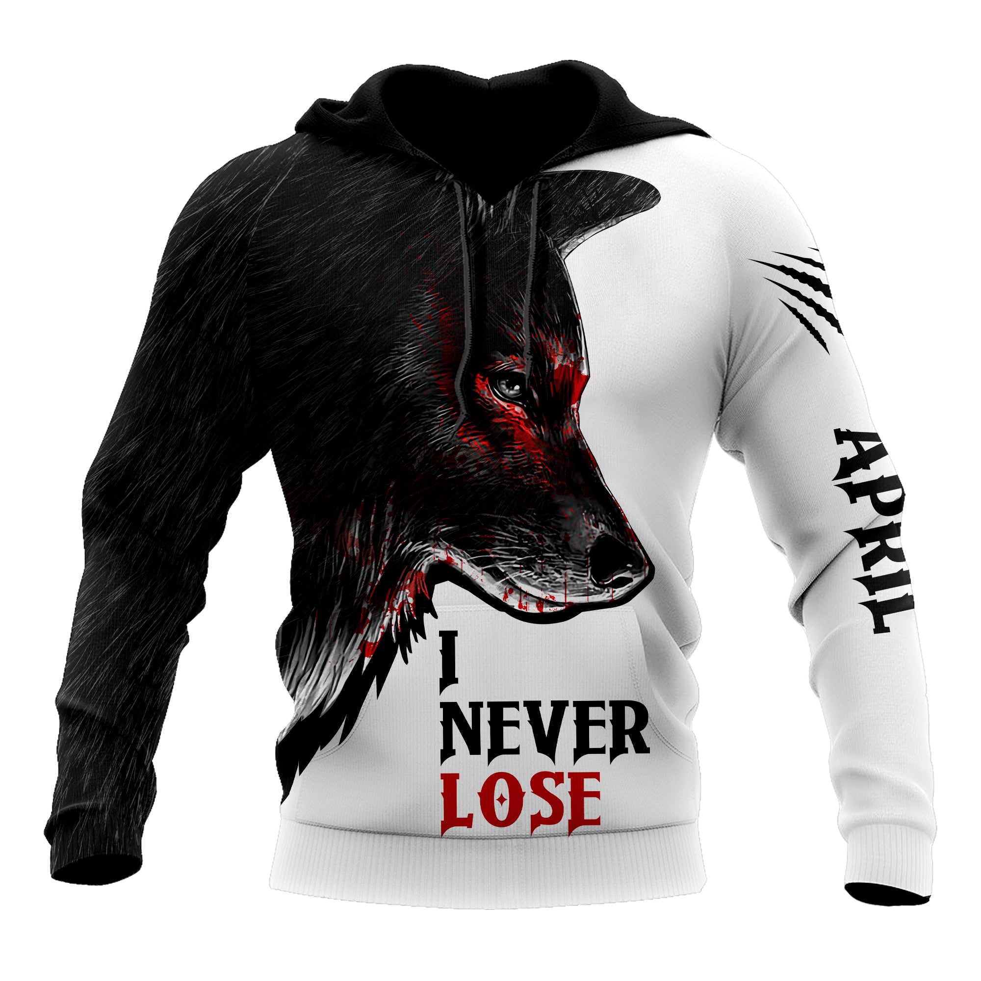 Wolf - April Guy Never Lose 3D All Over Printed Unisex Shirts