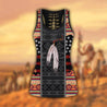 Native American 3D All Over Printed Legging + Hollow Tank