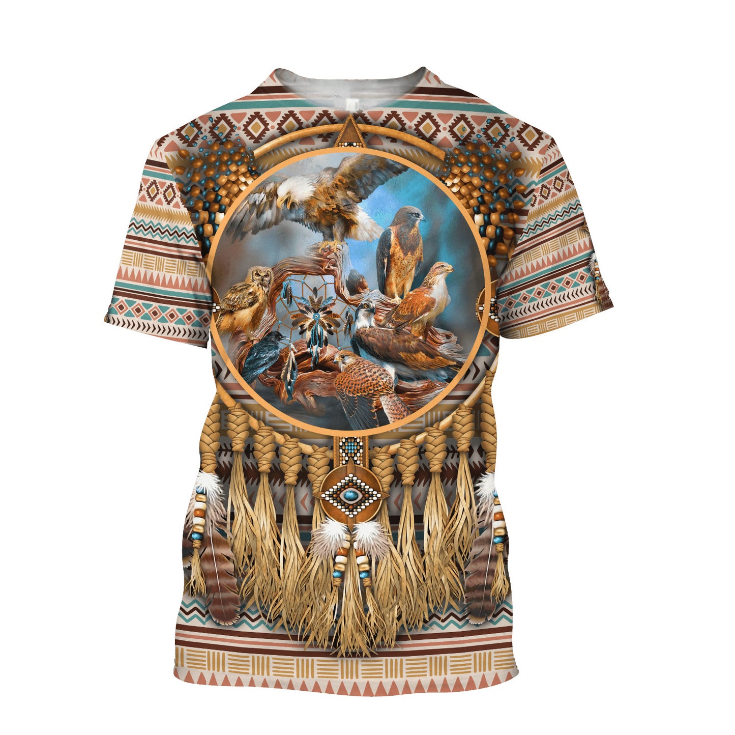 Native American 3D All Over Printed Unisex Shirts