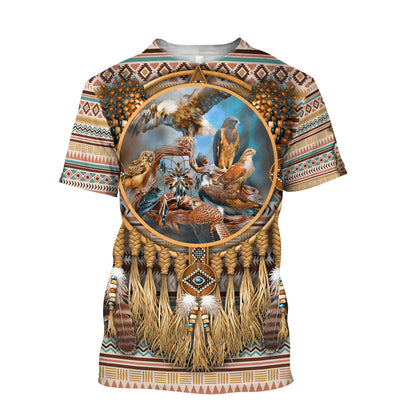 Native American 3D All Over Printed Unisex Shirts
