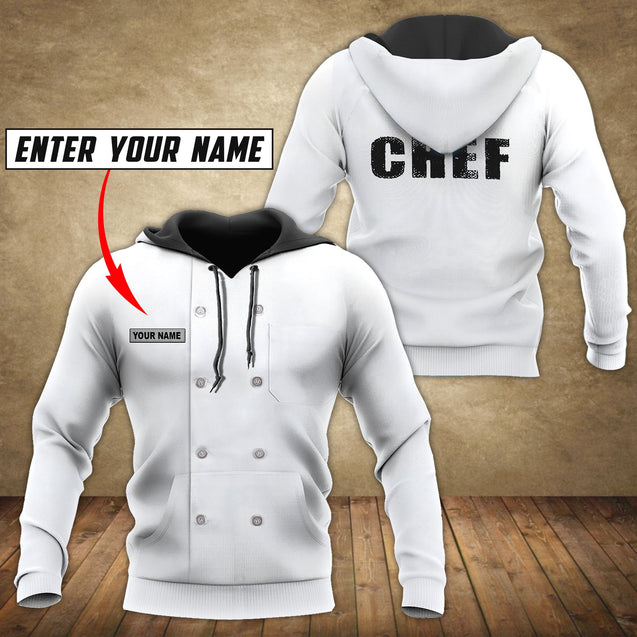 Custom Name Master Chef 3D All Over Printed Unisex Shirts