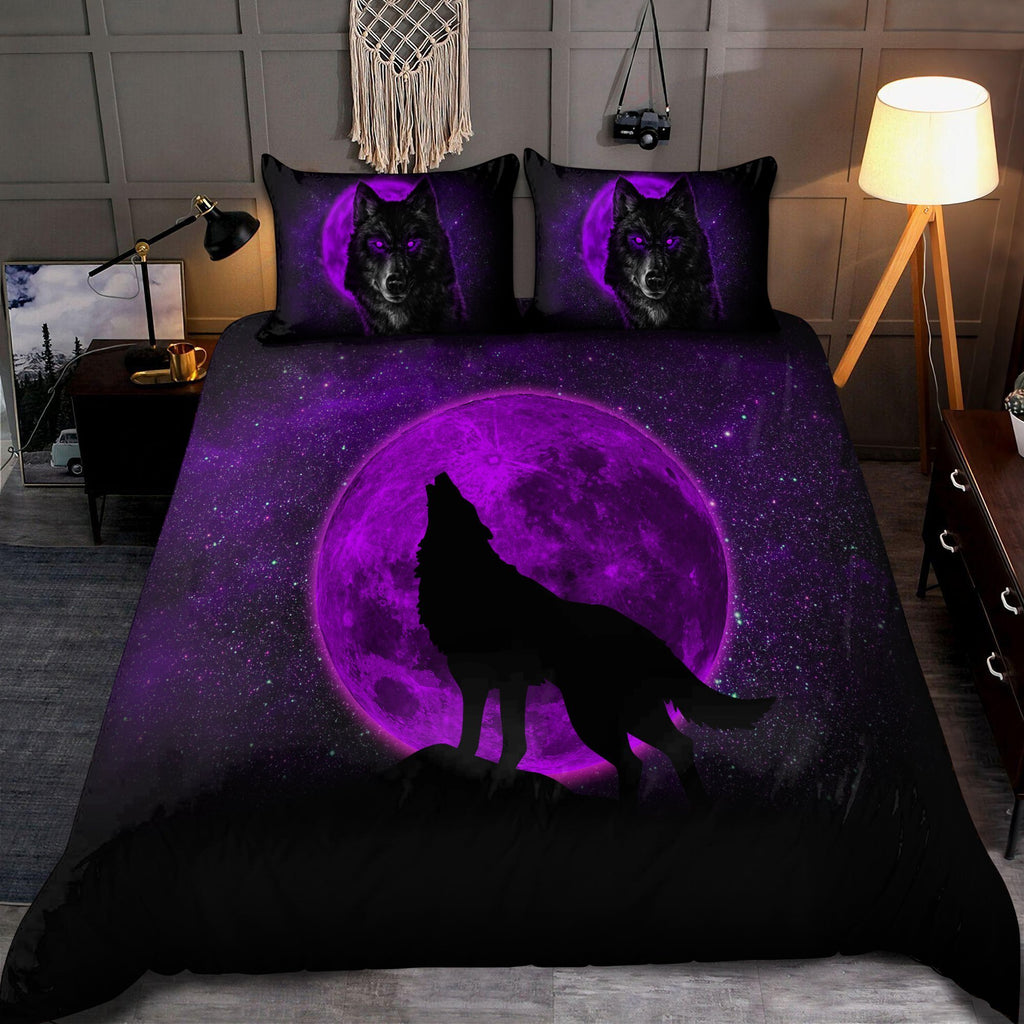 Wolf 3D All Over Printed Bedding Set