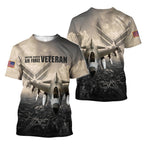 US Air Force Veteran 3D All Over Printed Unisex Shirts