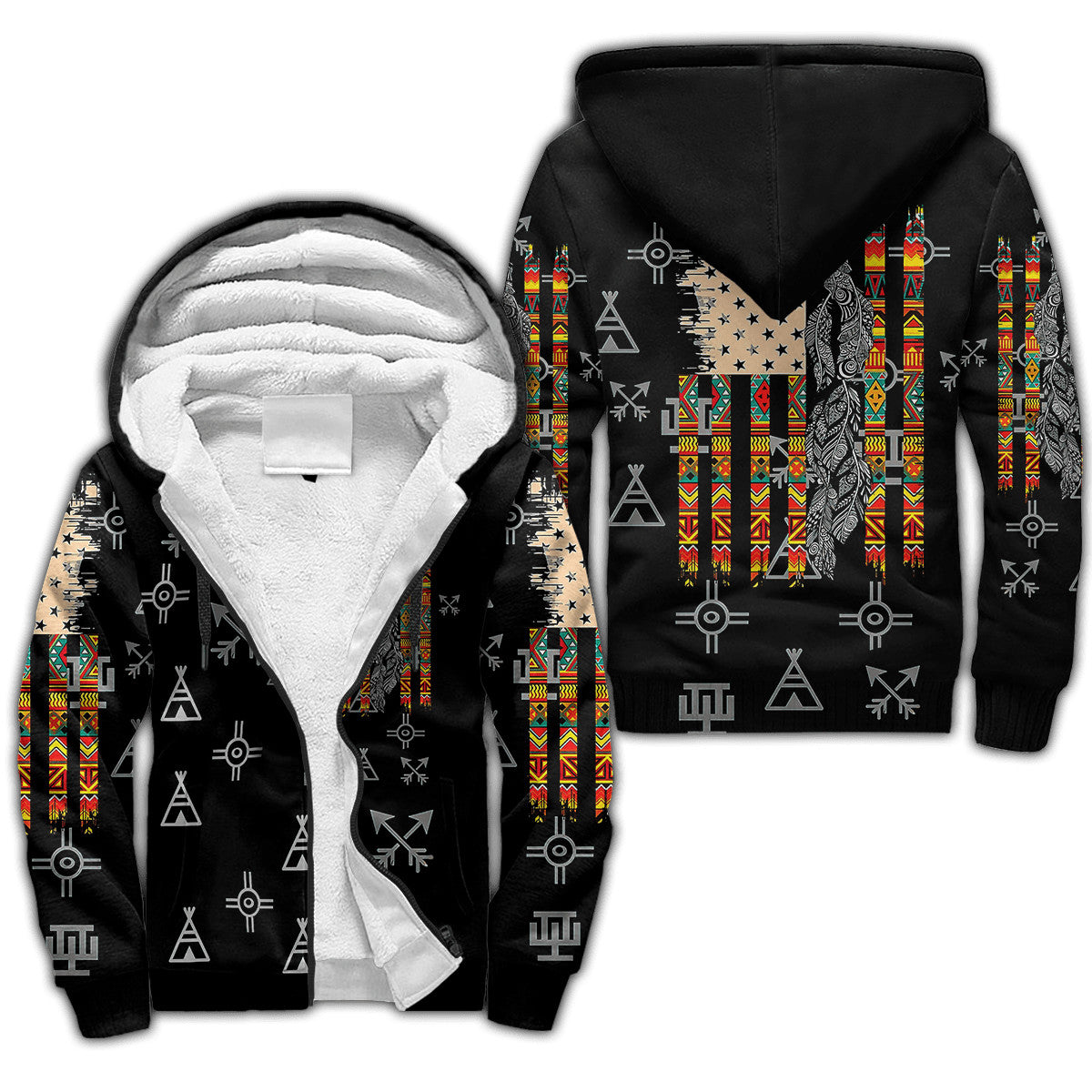 Native American 3D All Over Printed Unisex Shirts