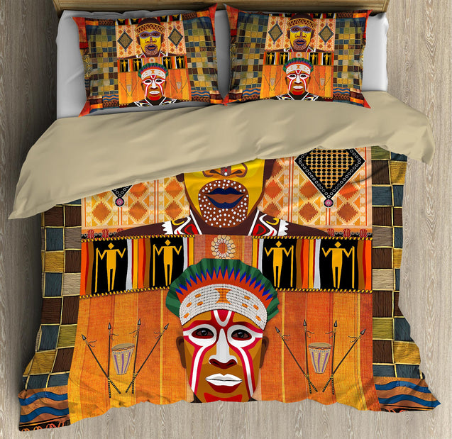 African Tribal Culture Bedding Set-ML-ML-US Twin-Vibe Cosy™