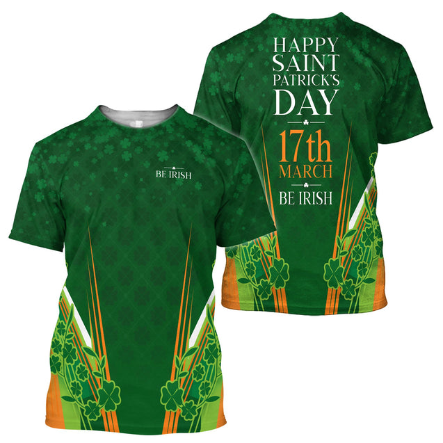 Irish Saint Patrick's Day 3D All Over Printed Unisex Shirt