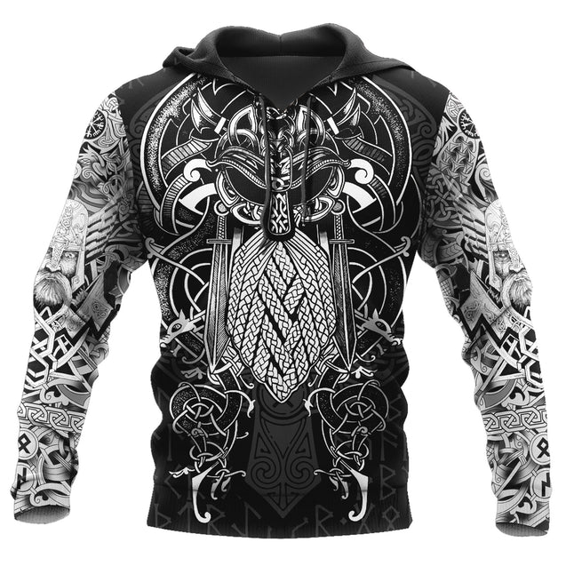 Viking Odin Tattoo 3D All Over Printed Unisex Shirts