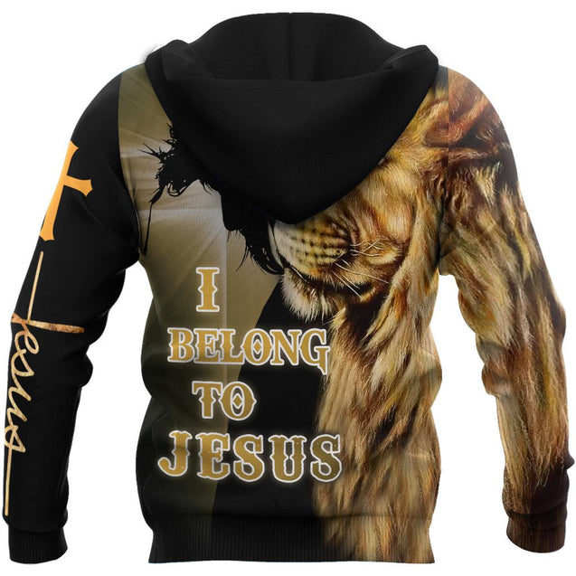 Lion love Jesus Over Printed  Unisex Shirts