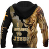 Lion love Jesus Over Printed  Unisex Shirts