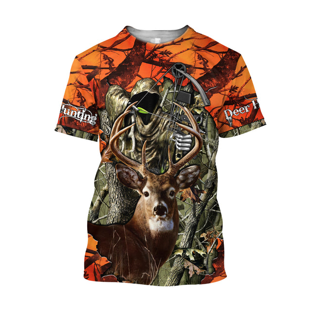 Deer Hunting 3D All Over Printed Unisex Shirts