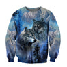 Wolf Native American 3D All Over Printed Unisex Shirts No 03