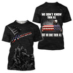 American 3D All Over Printed Unisex Shirts