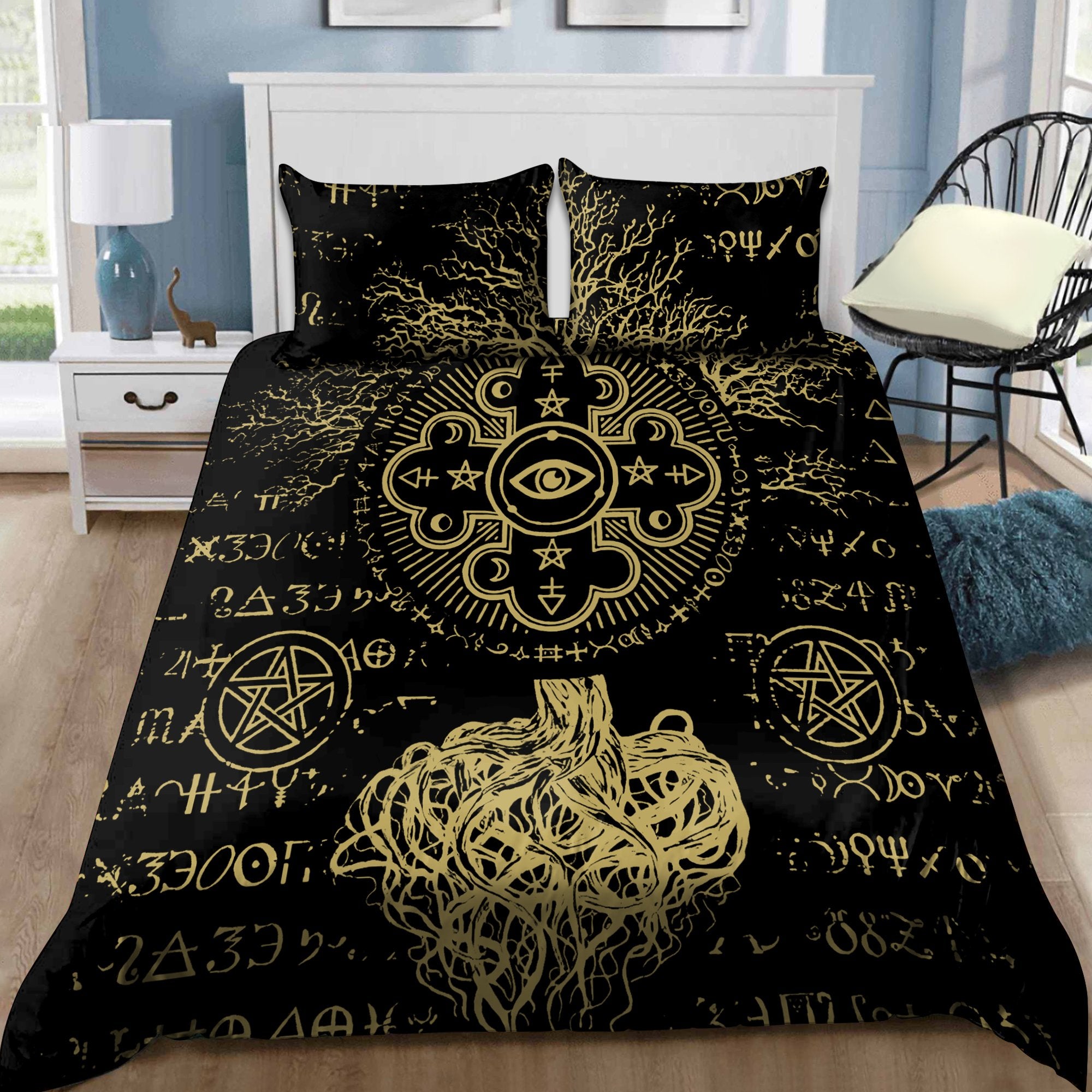 Alchemy 3D All Over Printed Bedding Set