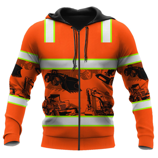 Customize Name Heavy Equipment Operator 3D All Over Printed Unisex Shirt