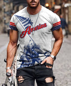 American 3D All Over Printed Unisex Shirts