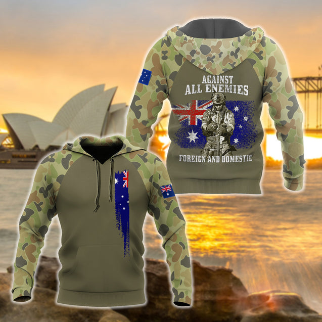 Australian Army Anzac Day 3D Printed Unisex Shirts TN