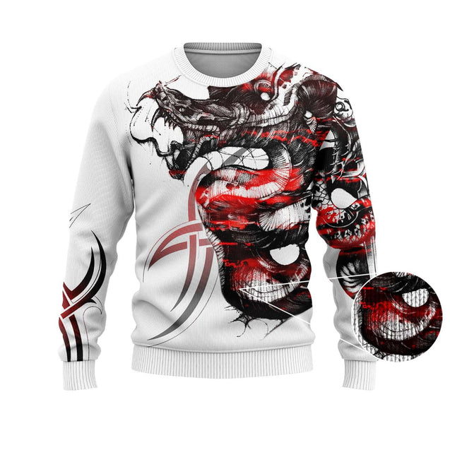 Snake Tattoo 3D All Over Printed Unisex Shirt