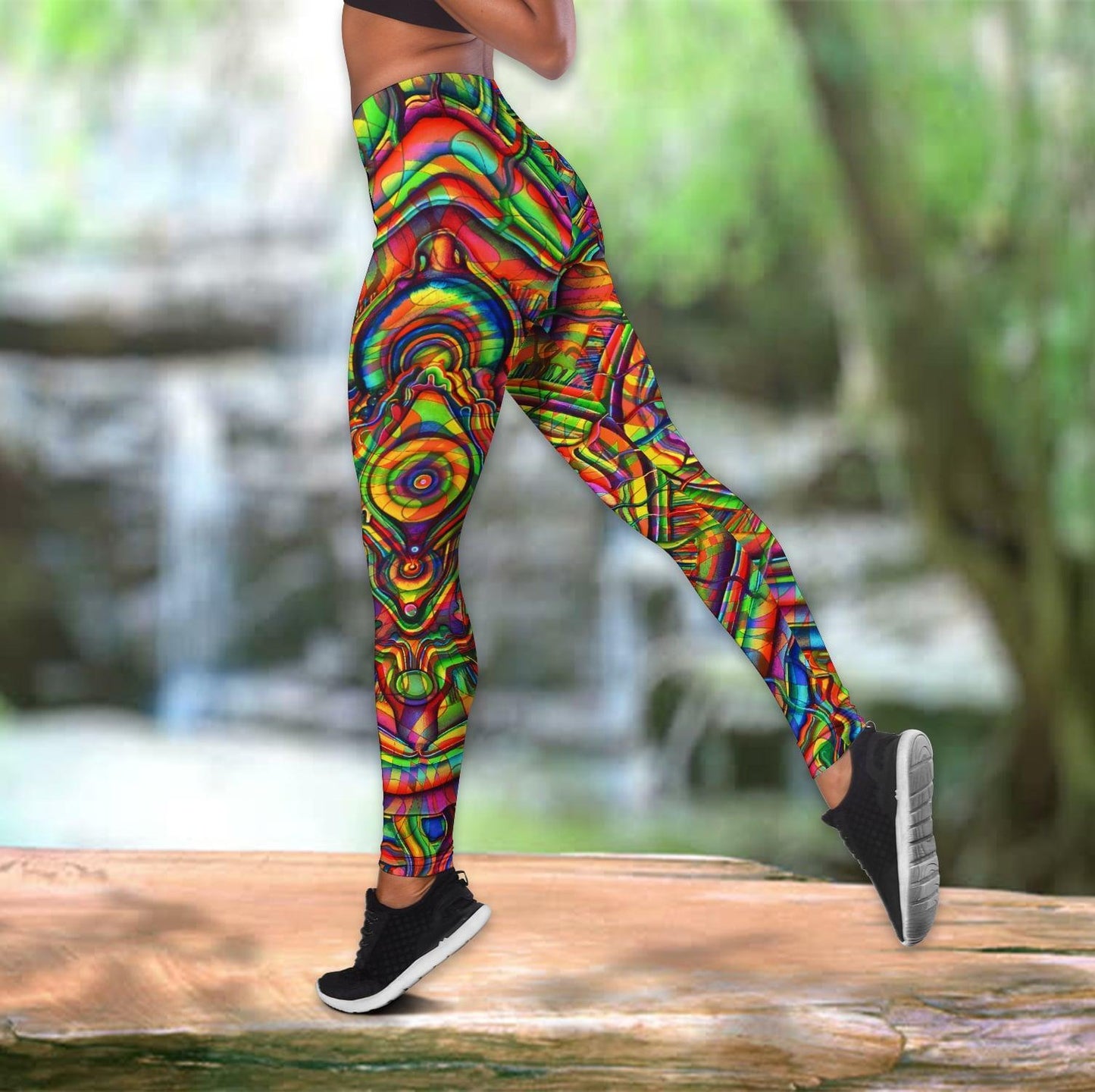 Psychedelic Hippie Combo Outfit DQB07142006-TQH-Apparel-TQH-S-No Tank-Vibe Cosy™