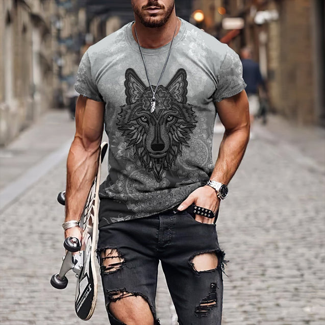Wolf 3D All Over Printed Unisex Shirt