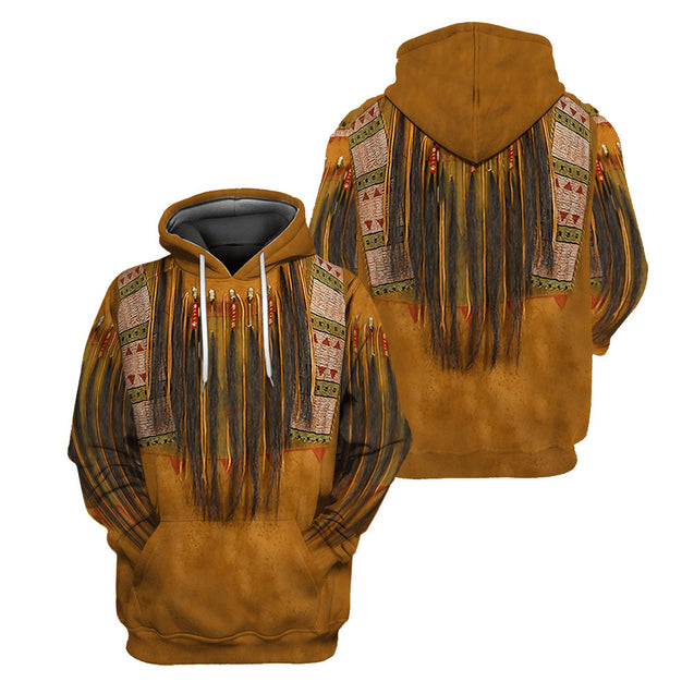 Native American 3D All Over Printed Unisex Shirts