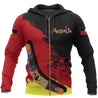 Australia Hoodie Red Black Animals Pattern NNK1463-Apparel-PL8386-Zip Hoodie-S-Vibe Cosy™