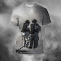 3D All Over Print Fireman-Apparel-PHLong-T-Shirt-S-Vibe Cosy™