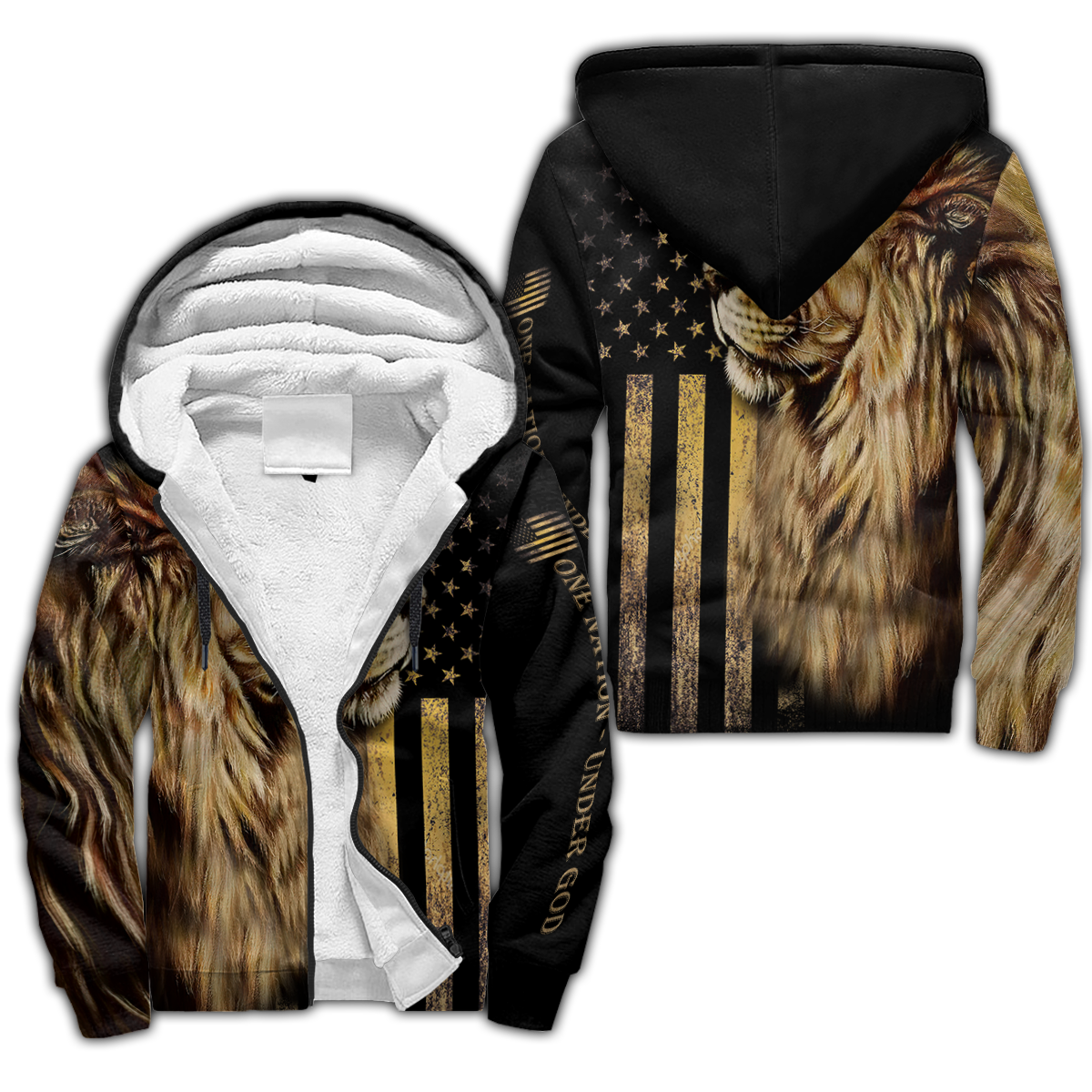 One Nation Under God 3D All Over Printed Unisex Shirts