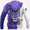 Scotland Lion Fire Hoodie-Apparel-HD09-Zip Hoodie-S-Vibe Cosy™