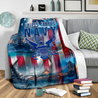 US Navy 3D All Over Printed Blanket