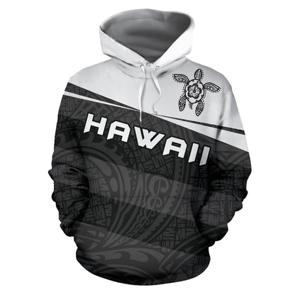 Turtle Polynesian Hoodie - Vivian Style - AH - J9-ALL OVER PRINT HOODIES (P)-Phaethon-Hoodie-S-Vibe Cosy™