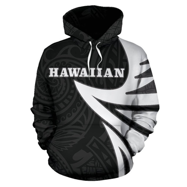 Hawaiian Turtle Polynesian Hoodie - Warrior Style J9-ALL OVER PRINT HOODIES (P)-Phaethon-Hoodie-S-Vibe Cosy™