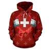Switzerland Superhero Pullover Hoodie NNK11-Apparel-NNK-Hoodie-S-Vibe Cosy™
