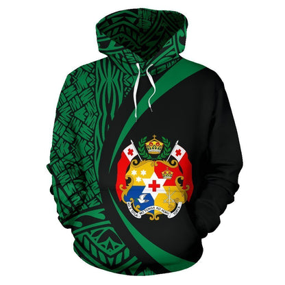 Tonga Coat Of Arms Polynesian Hoodie - Circle Style 04 J1-Apparel-Phaethon-Hoodie-S-Vibe Cosy™