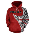Tonga Coat Of Arms Polynesian Hoodie - Warrior Sytle NNK 1212-Apparel-NNK-Hoodie-S-Vibe Cosy™
