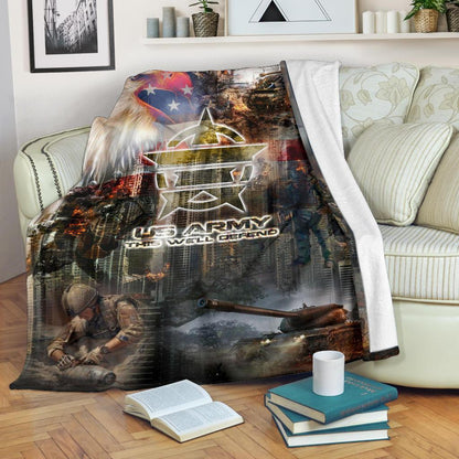 US Army 3D All Over Printed Blanket