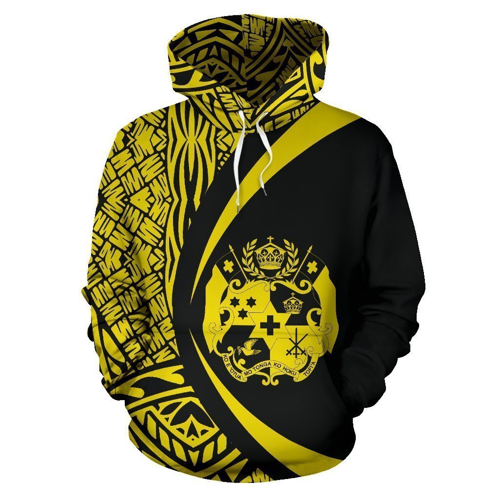 Tonga Coat Of Arm Polynesian Hoodie - Circle Style 04 J1-Apparel-Phaethon-Hoodie-S-Vibe Cosy™