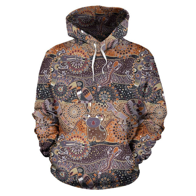 Australia Aboriginal™ Hoodie-NNK1494-Apparel-PL8386-Hoodie-S-Vibe Cosy™