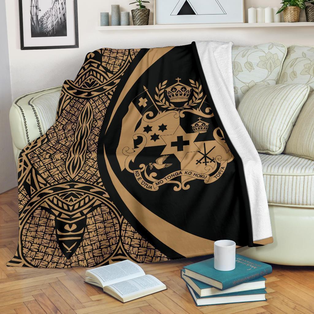 Tonga Premium Blanket - Circle Style 03 J4-PREMIUM BLANKETS-Phaethon-Premium Blanket - .-Youth (56 x 43 inches / 140 x 110 cm)-Vibe Cosy™
