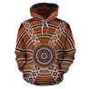 Australia All Over Hoodie Australia Pattern- NNK1481-Apparel-PL8386-Hoodie-S-Vibe Cosy™