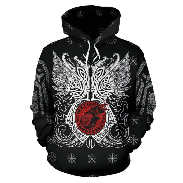 Viking Hoodie - Son Of Viking Black-Apparel-HP Arts-Hoodie-S-Vibe Cosy™