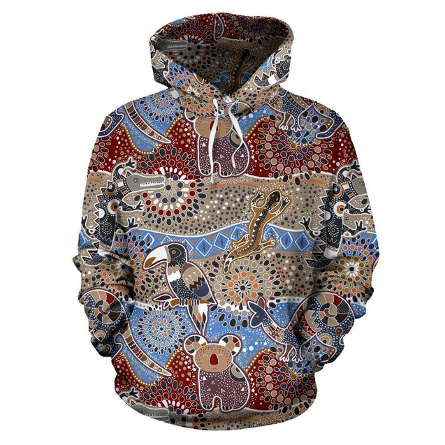 Australia Aboriginal Hoodie NNK1443-Apparel-PL8386-Hoodie-S-Vibe Cosy™