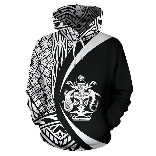 Solomon Islands Polynesian Hoodie - Circle Style 02 - J4-Apparel-Phaethon-Hoodie-S-Vibe Cosy™