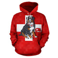 Switzerland Bernese Mountain Dog Hoodie NNK9-Apparel-NNK-Hoodie-S-Vibe Cosy™